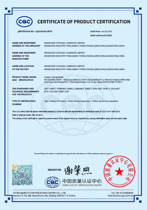 CQC Certificate