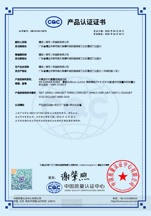 CQC证书